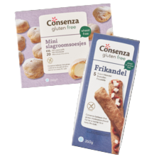 Alle consenza glutenvrij diepvries 